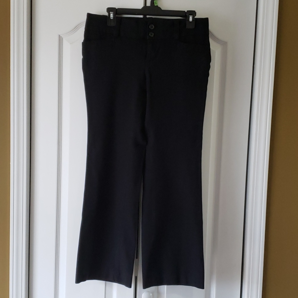 Calvin Klein black trousers dress pants size 8